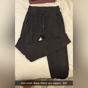 Zyia Black Joggers